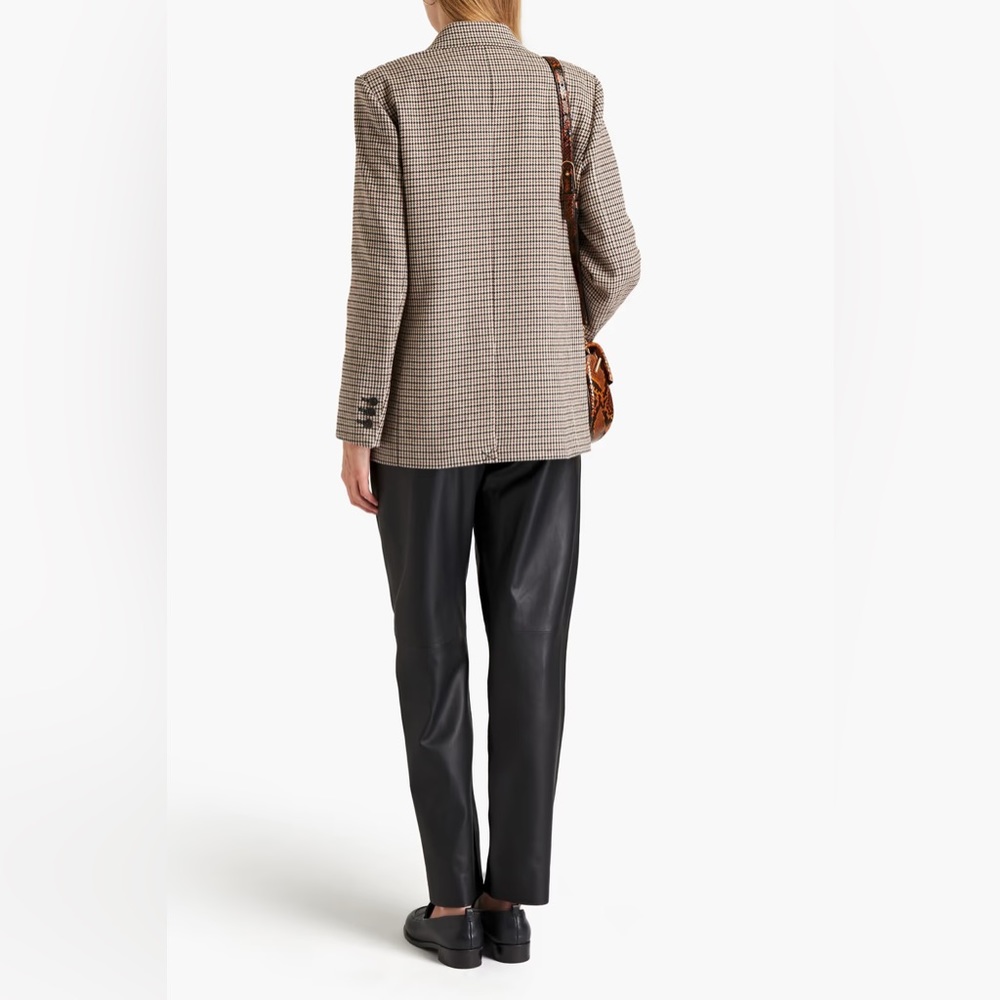 maje ~ ✨ Host Pick ✨Double-Breasted Check Blazer - Picture 8 of 11